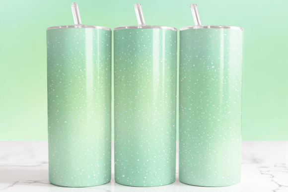 Download Mint Dream Subtle Glitter Tumbler Wrap - Subtle Collection