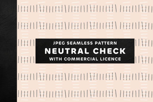 Download Subtle Neutral Check Seamless Pattern - Subtle Collection
