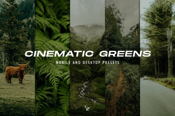 Download 10 Cinematic Greens Lightroom Presets - Cinematic Collection