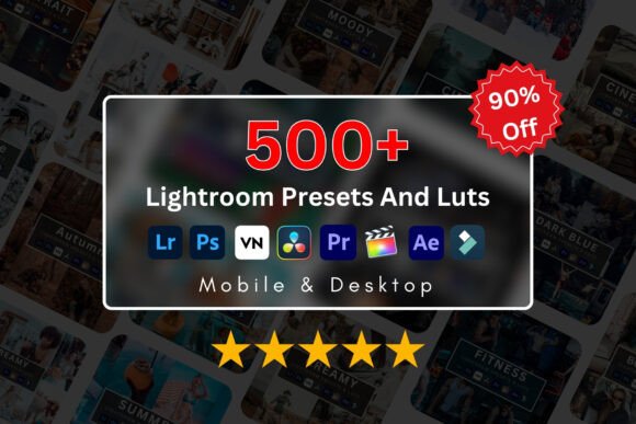 Download 500 Lightroom Presets &amp; Luts - Luts Collection