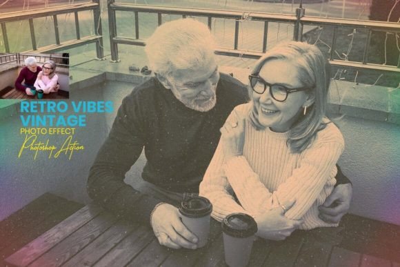 Download Retro Vibes Vintage Photo Effect - Premium Resources