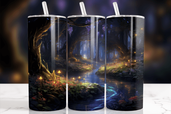 Download Magical Forest Brook Stream Landscape - Landscape Collection