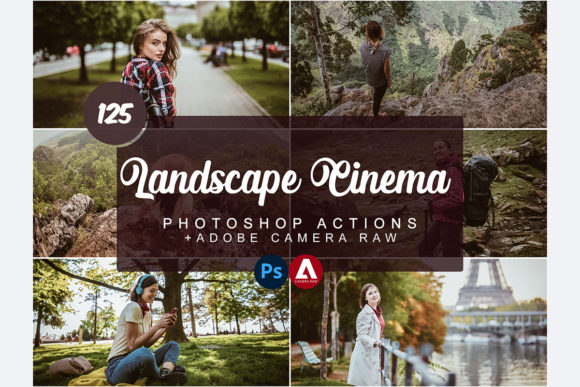 Download Landscape Cinema Photoshop Actions - Landscape Collection