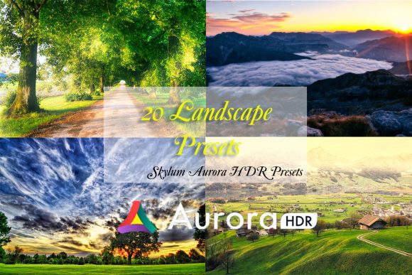 Download 20 Landscape Presets for Aurora HDR - Landscape Collection