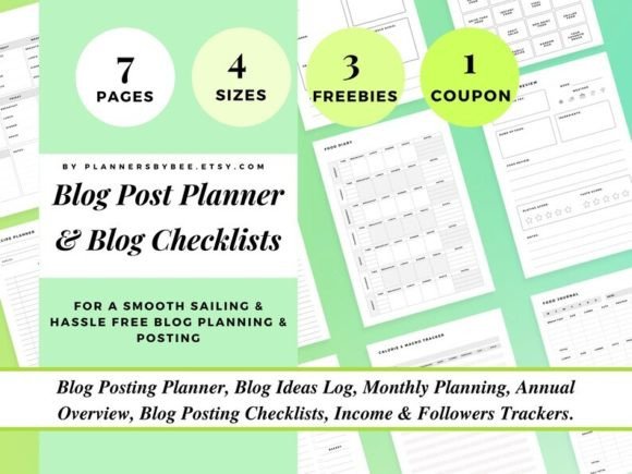 Download Blog Planner Templates Editable, Blogger - Blogger Collection