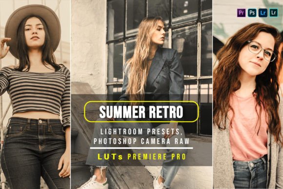 Download 10 Summer Retro Presets and Luts - Luts Collection