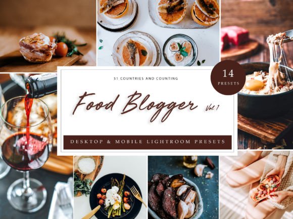 Download Lightroom Presets - Food Blogger Vol1 - Blogger Collection