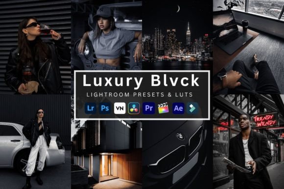 Download Luxury Blvck Lightroom Presets &amp; Luts - Luts Collection