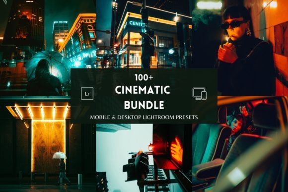 Download 100 Cinematic Bundle Lightroom Presets - Cinematic Collection
