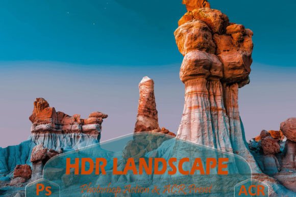 Download 12 HDR Landscape Photoshop Actions - Landscape Collection