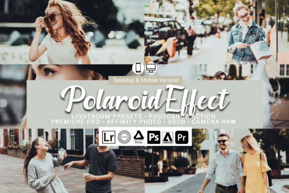 Download 20 Polaroid Effect Presets - Polaroid effect Collection
