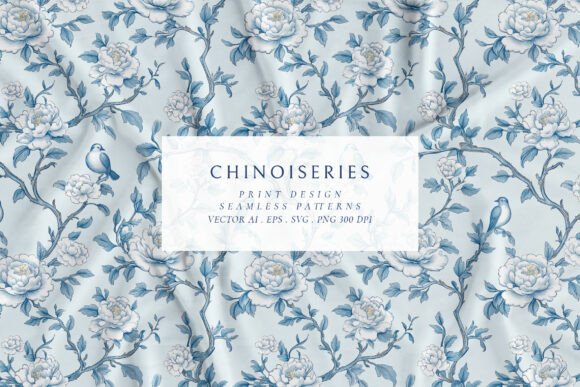 Download Chinese Subtle Porcelain Print Pattern - Subtle Collection