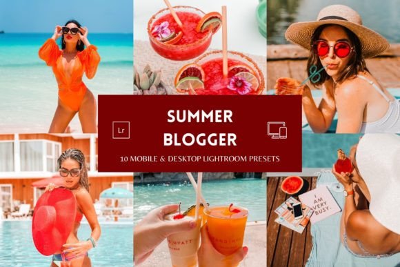 Download 10 Summer Blogger Lightroom Presets - Blogger Collection