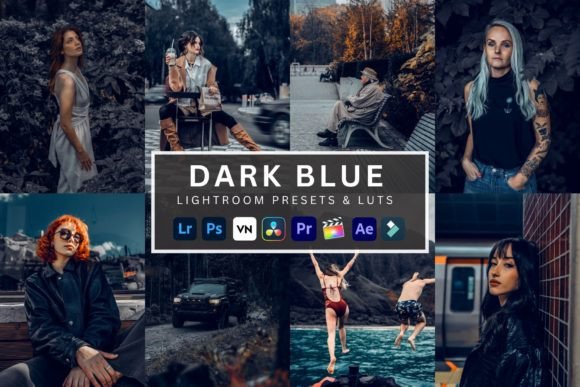 Download Dark Blue Lightroom Presets &amp; Luts - Luts Collection